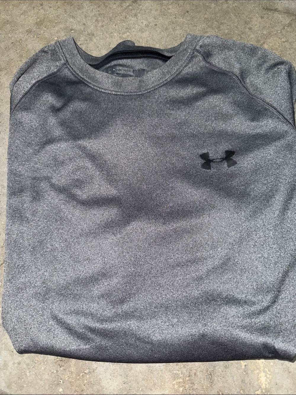 Under Armour Dark Gray Heather Performance Crew Sweatshirt